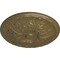 Ekena Millwork Granada Ceiling Medallion (Fits Canopies up to 4 1/4"), 15 3/4"OD x 5/8"P, Mississippi Mud CM16GAMMF - alternate 4